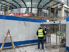 保亭西城區(qū)政務(wù)服務(wù)中心工地395實名制門禁