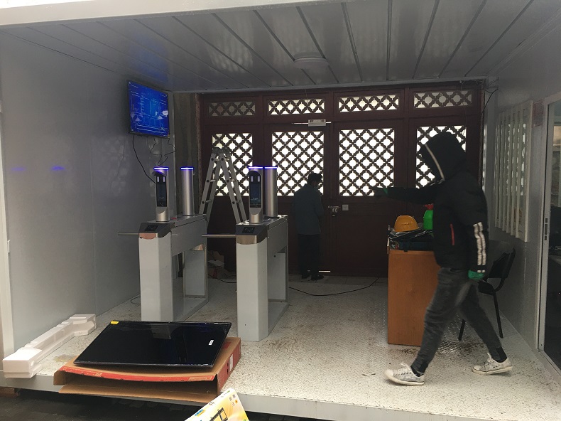 天津中央黨校研究生院門禁閘機通道工程